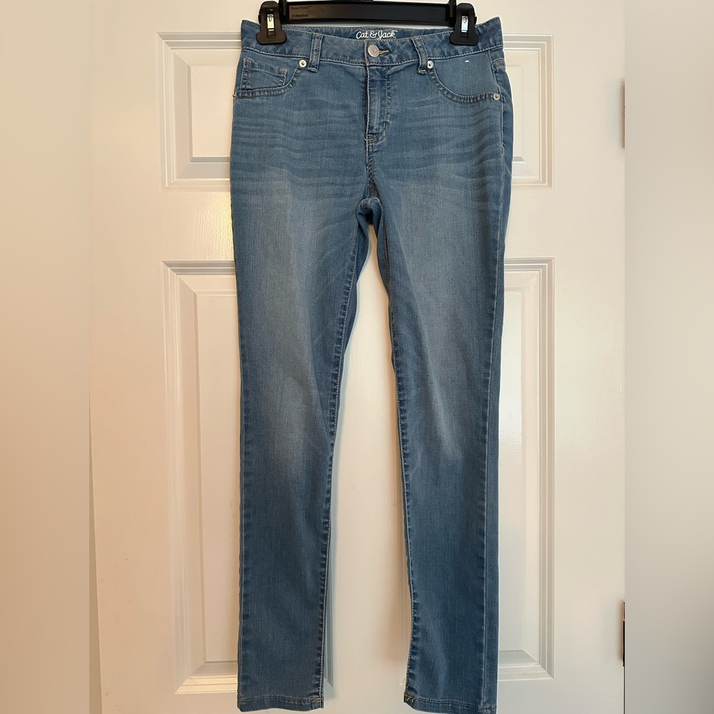 Cat & Jack Girls Denim Jeans size 14